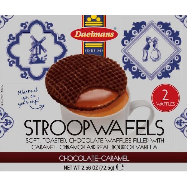 Daelmans Daelmans Jumbo Chocolate Wafer Duo Pack 2.56 oz., PK48 73004 - main